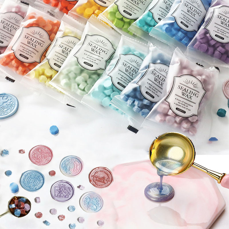 Wax Seal Stamp Set - 200PCS Perline di cera Lacca di