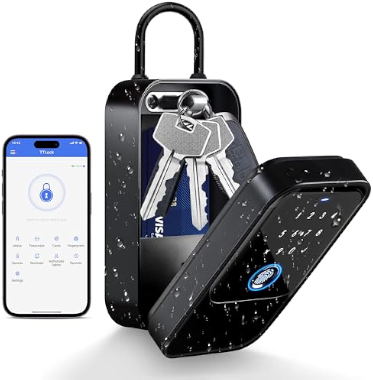 Card Index Box - TTlock Smartkey Lock Box Chiave domestica
