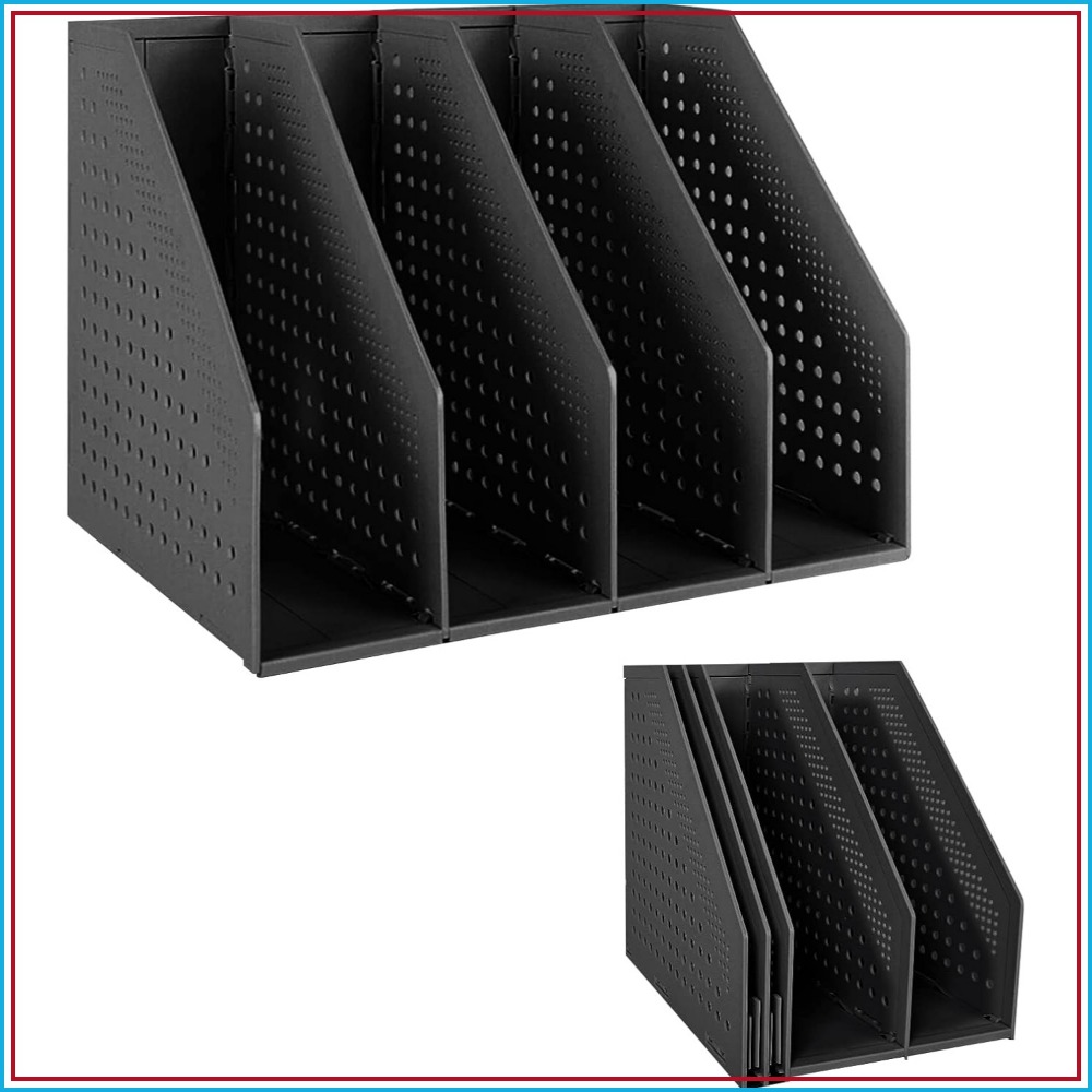 Magazine Holder Rack - Portariviste Pieghevole in Plastica, Organizzatore da