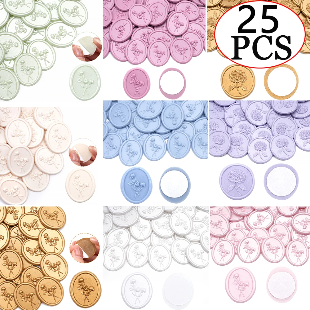 Wax Seal Stamp Set - Set di 25 Adesivi Sigillo in