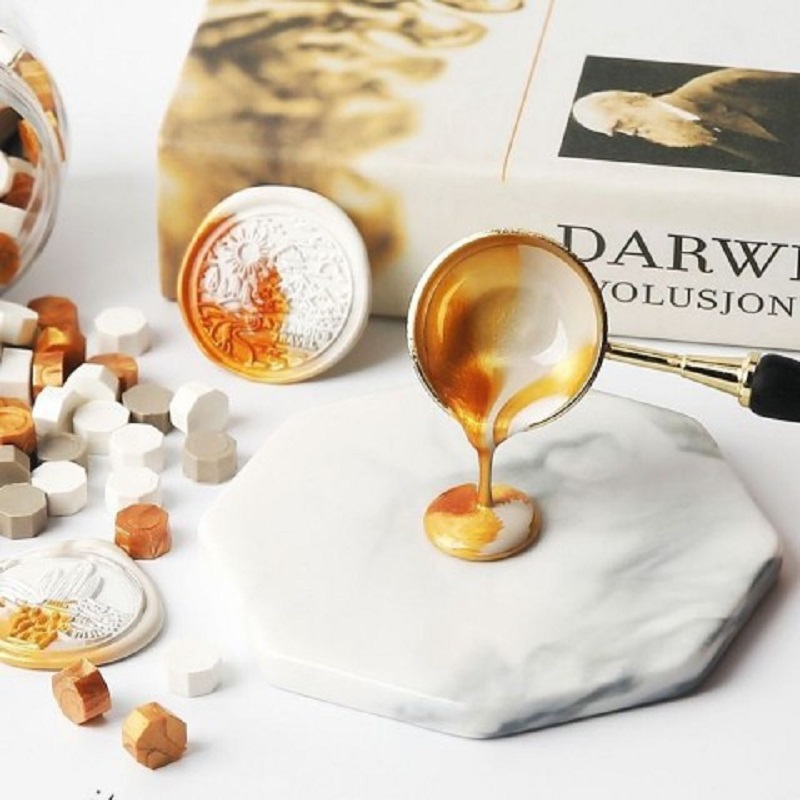 200PCS Perline di cera Lacca d - Wax Seal Stamp Set recensione e prezzo