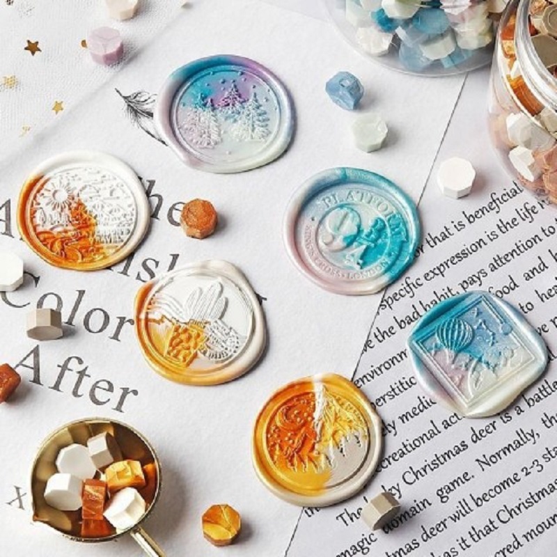 200PCS Perline di cera Lacca d - Wax Seal Stamp Set recensione e prezzo