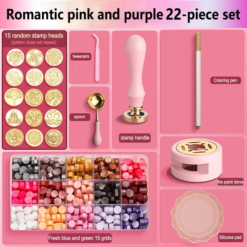 Set di timbri per sigillo di c - Wax Seal Stamp Set recensione e prezzo