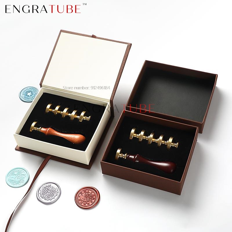 6 teste di timbro con sigillo  - Wax Seal Stamp Set recensione e prezzo
