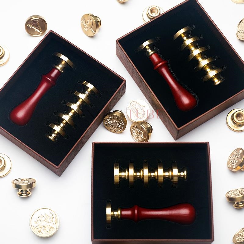 6 teste di timbro con sigillo  - Wax Seal Stamp Set recensione e prezzo