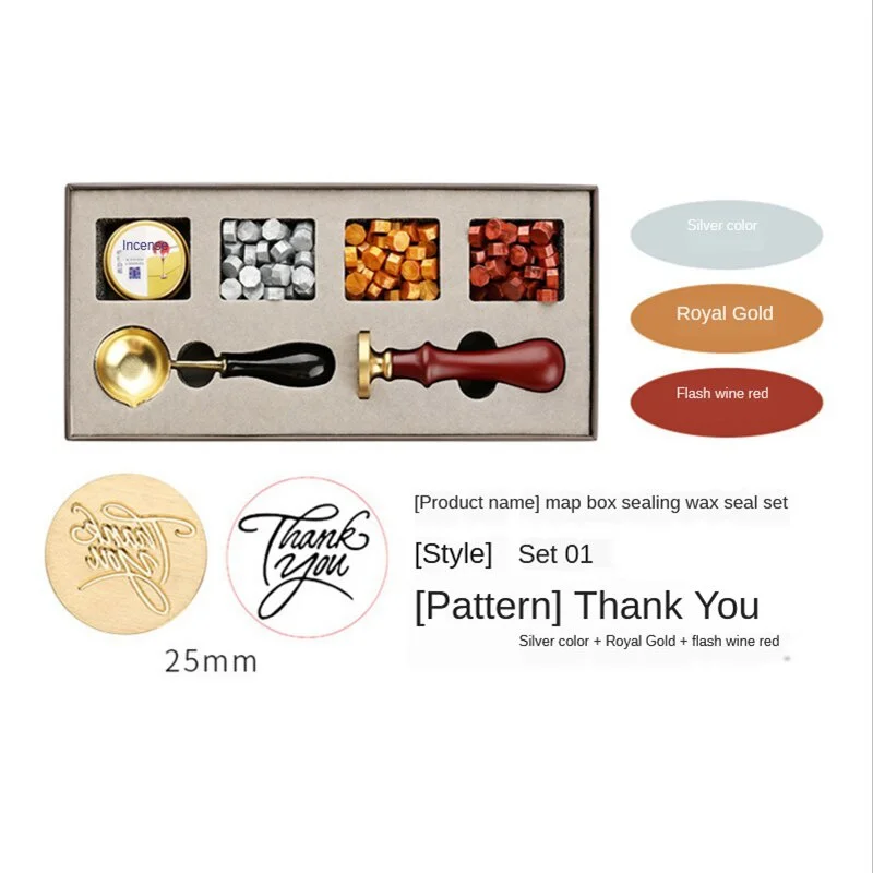 Timbri fai-da-te Kit scatola s - Wax Seal Stamp Set recensione e prezzo